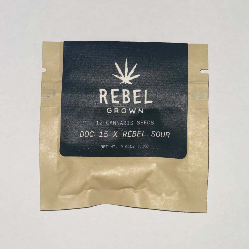 REBEL GROWN DOC 15 x Double OG Sour