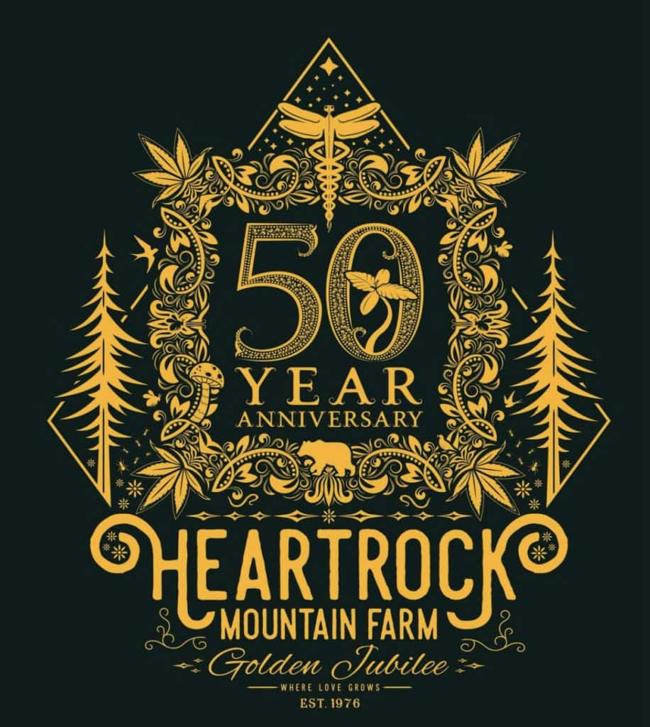 50 year anniversary of heartrock mountain farms